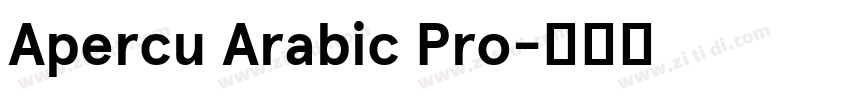 Apercu Arabic Pro字体转换 Apercu Arabic Pro字体转换